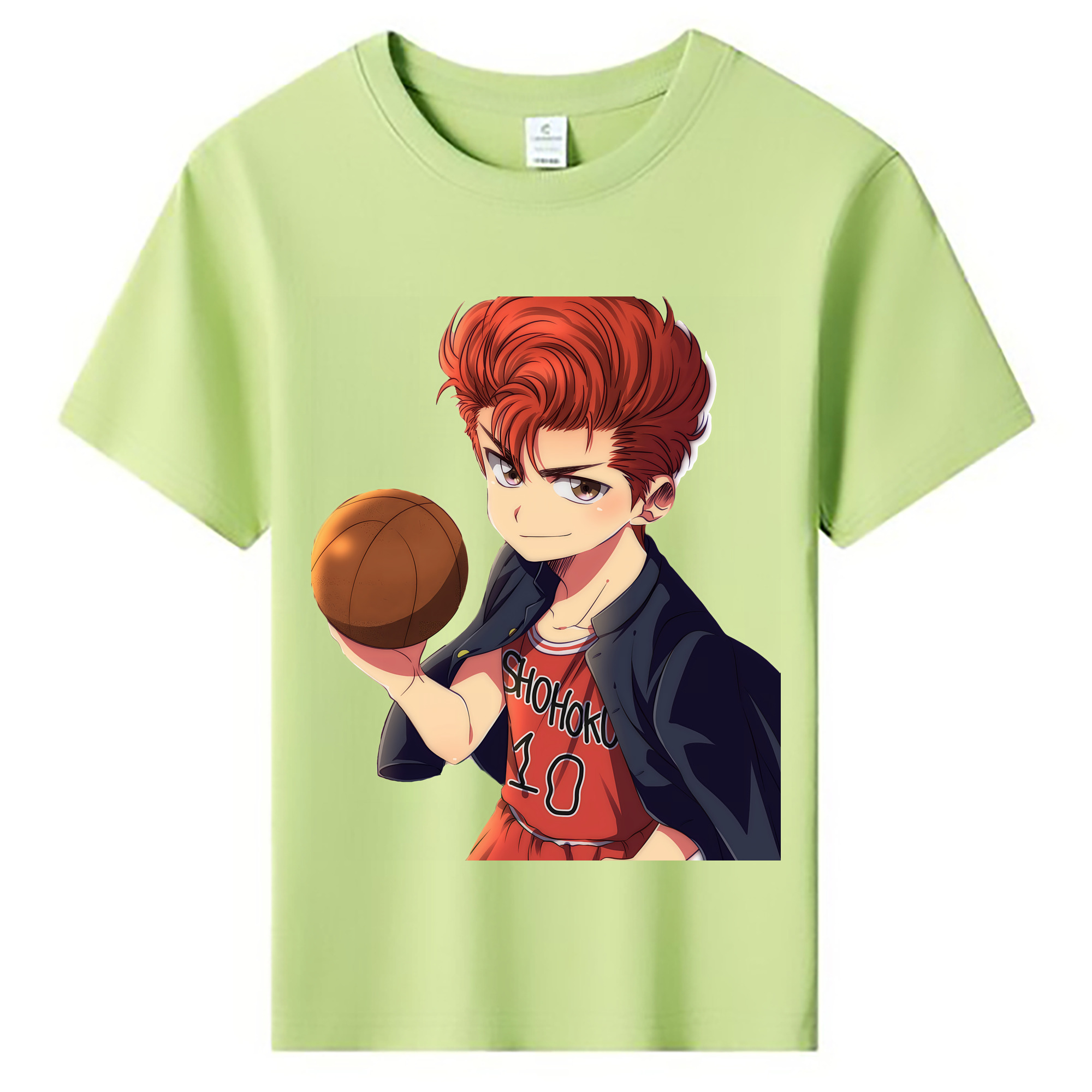 （画像用） SLAM DUNK／スラムダンク 綿100％キッズTシャツ（フロントプリント）